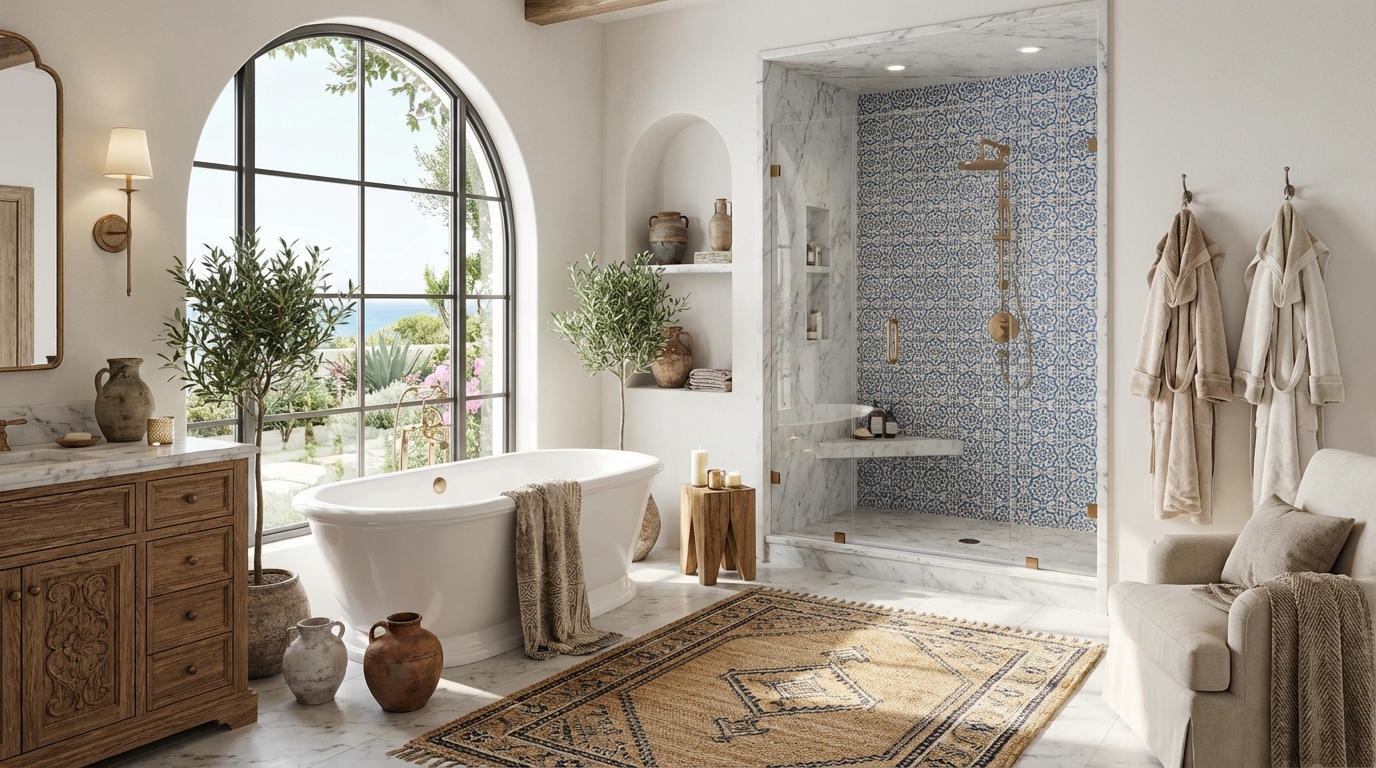 Natural Spa Bathroom