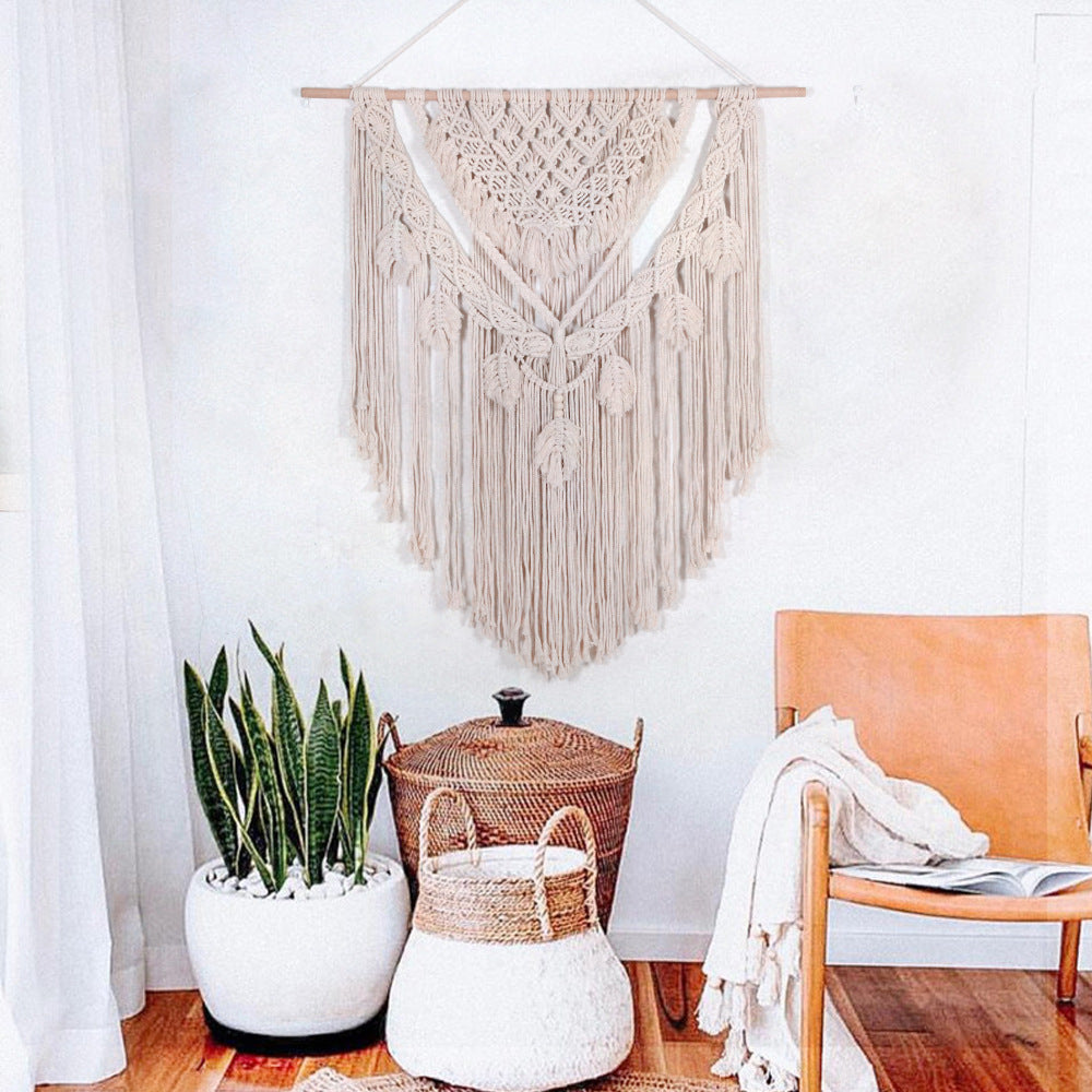 Large Handwoven Wall Tapestry for Effortless Home Style