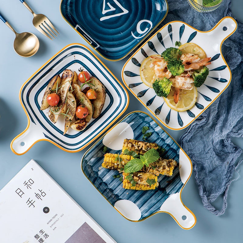 Unique Ceramic Plate, Effortless Beauty for Every Space