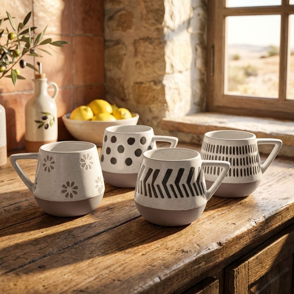 Coastal Charm Handmade Ceramic Mug