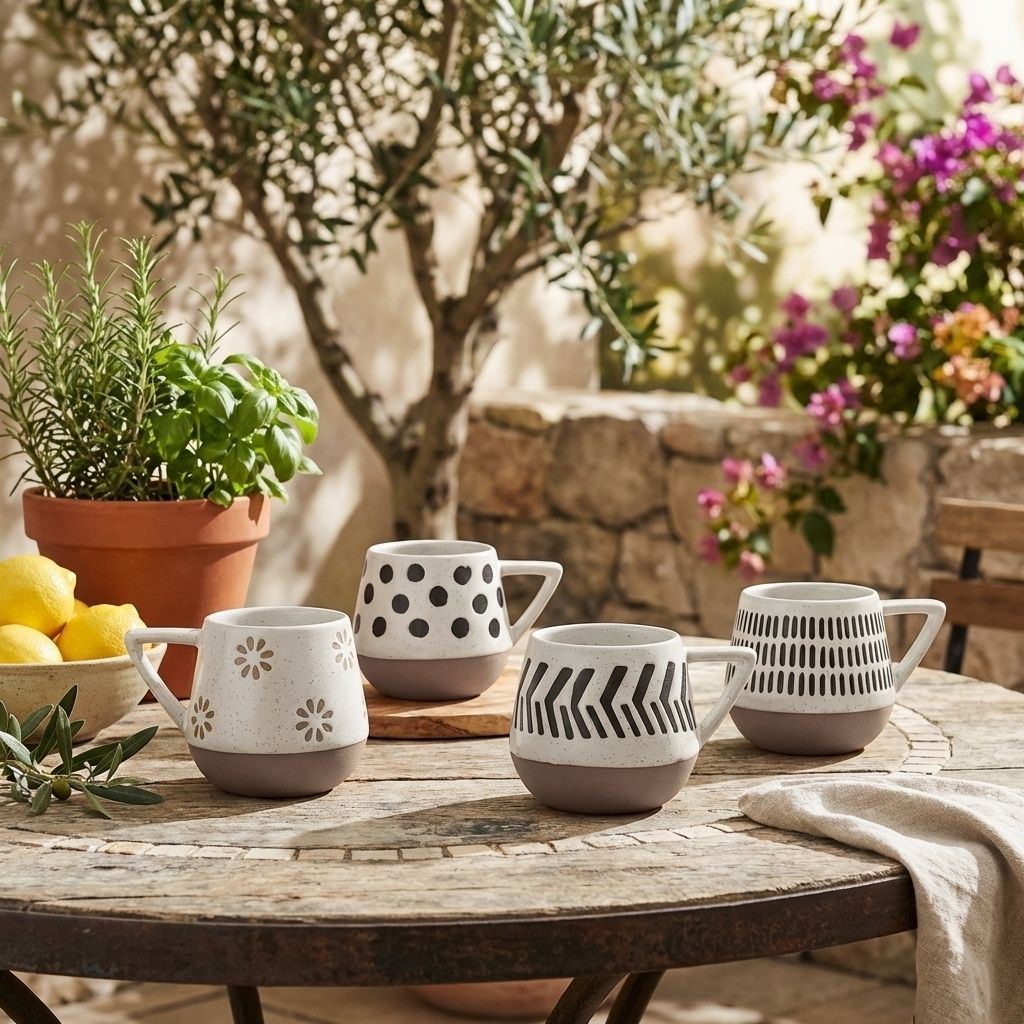 Coastal Charm Handmade Ceramic Mug