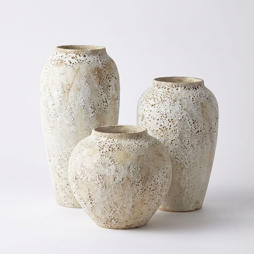 Coastal Charm Ceramic Vase for Effortless Elegant Interiors
