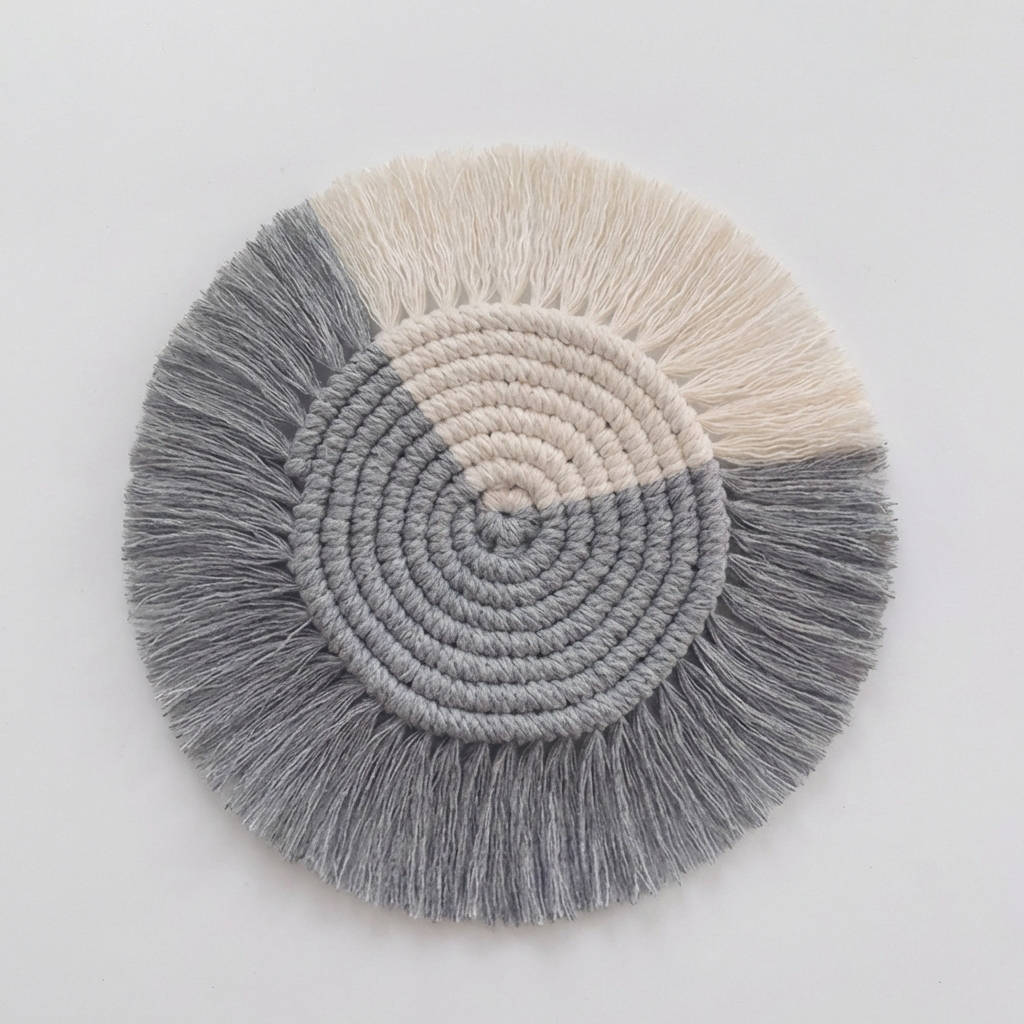 Charming Braided Macrame Placemats to Elevate Your Table