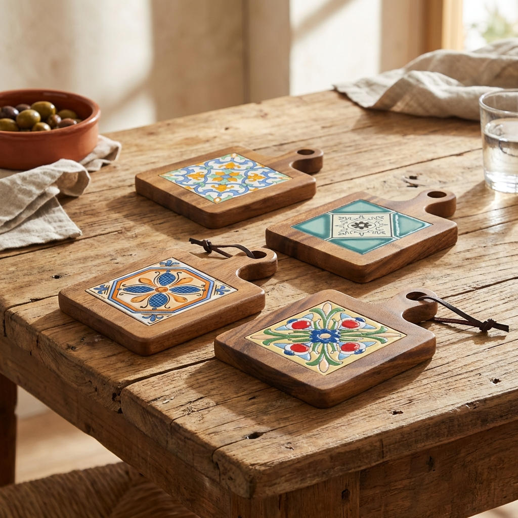 Charming Solid Wood Table Insulation Mat for Everyday Use