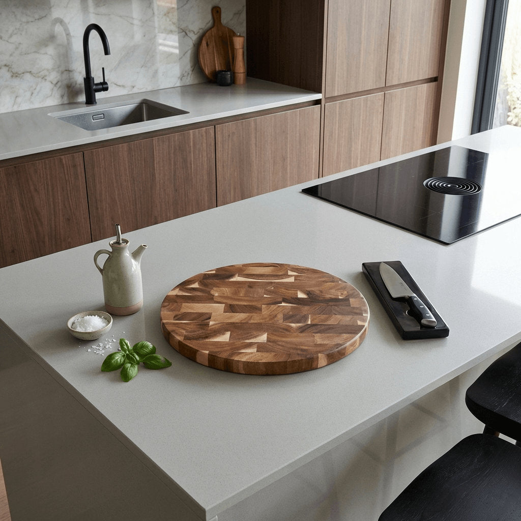 Solid Wood Splicing Cutting Board for Everyday Kitchen Joy