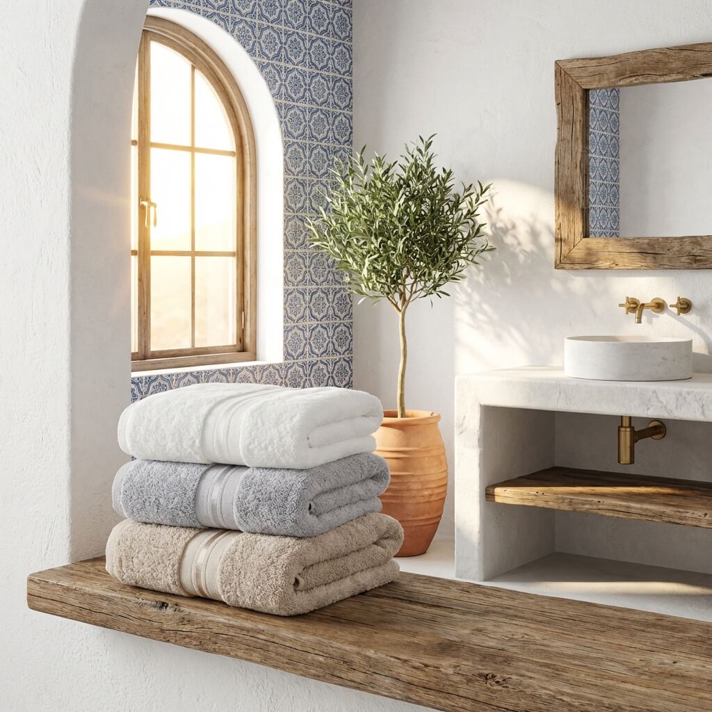 Large Absorbent Cotton Towel for Daily Comfort