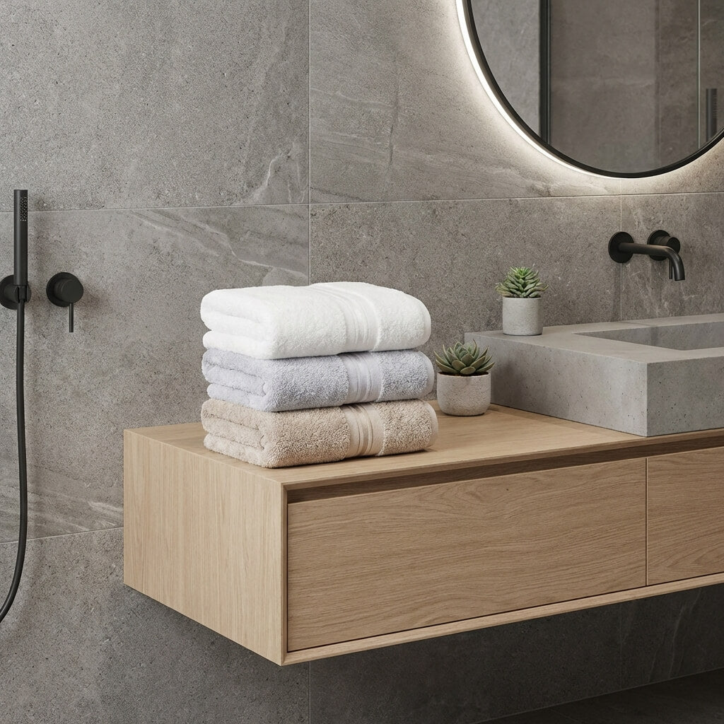 Large Absorbent Cotton Towel for Daily Comfort