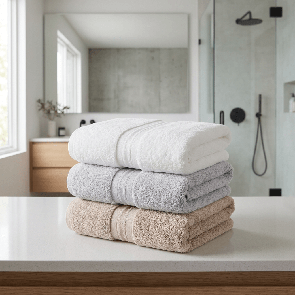 Large Absorbent Cotton Towel for Daily Comfort