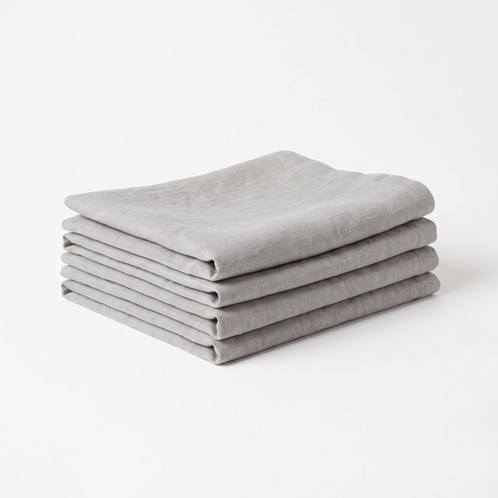 Linen Table Napkins - Set of 4 - for Everyday Gatherings