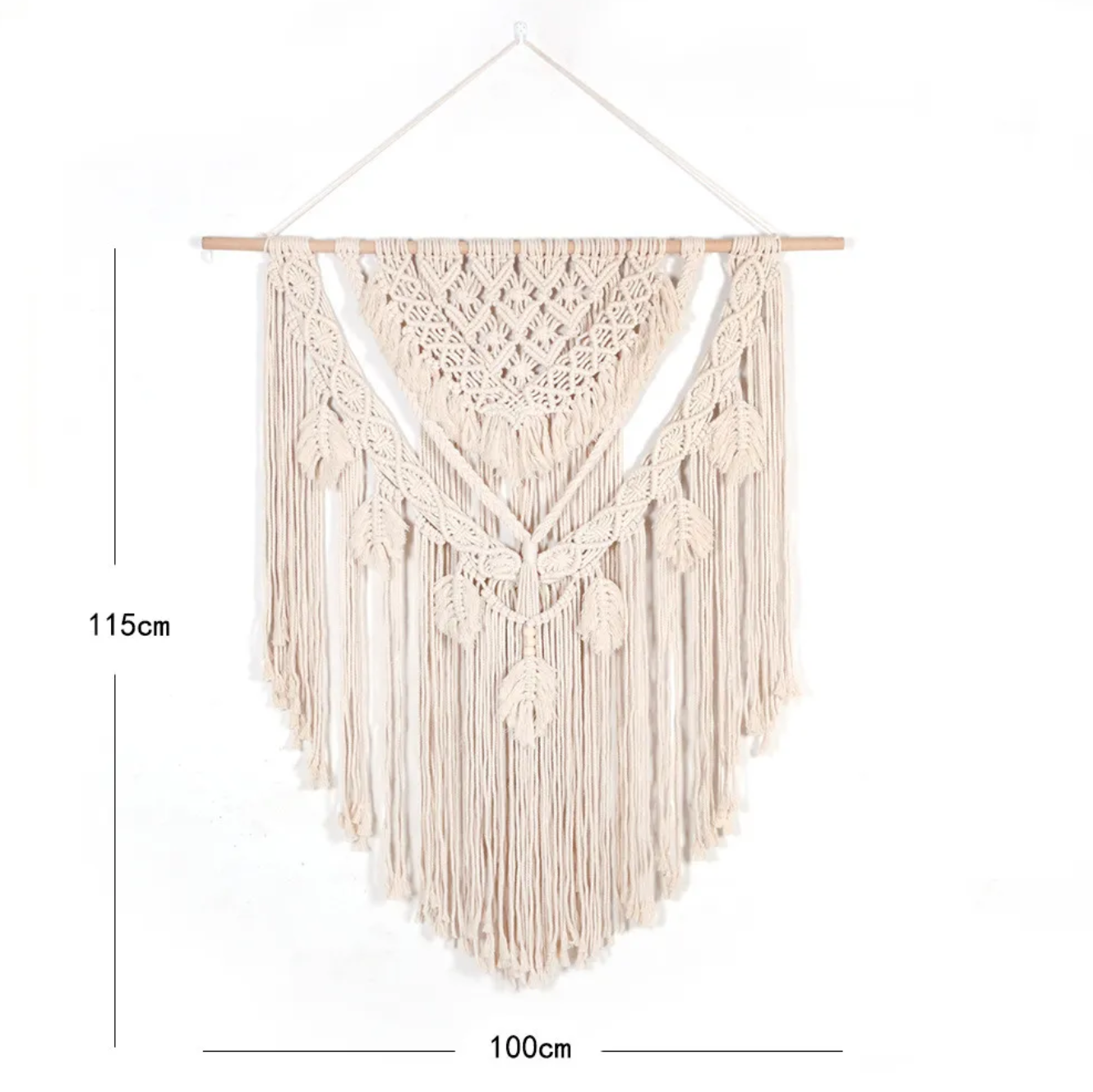 Large Handwoven Wall Tapestry for Effortless Home Style