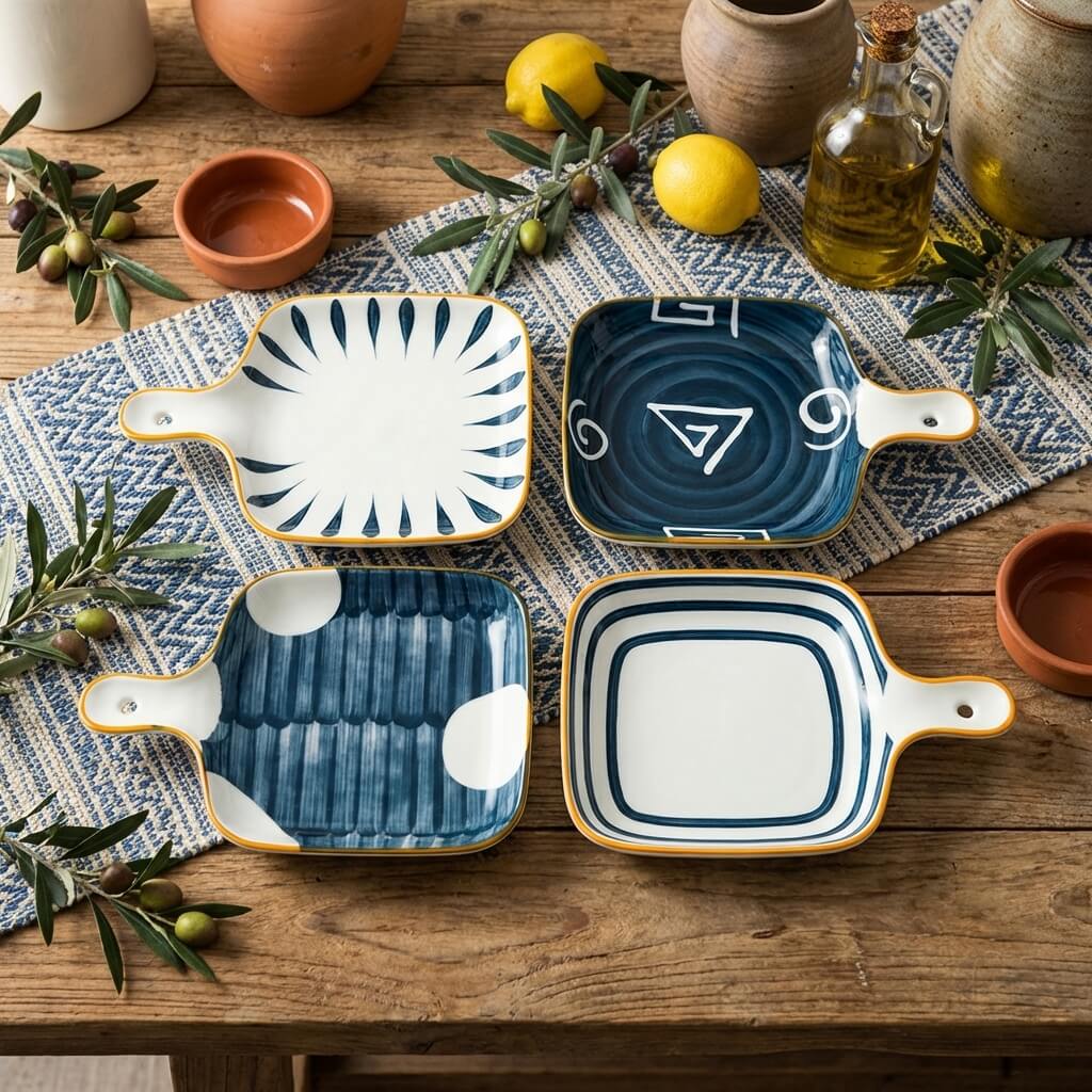 Unique Ceramic Plate, Effortless Beauty for Every Space