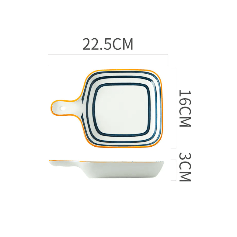 Unique Ceramic Plate, Effortless Beauty for Every Space