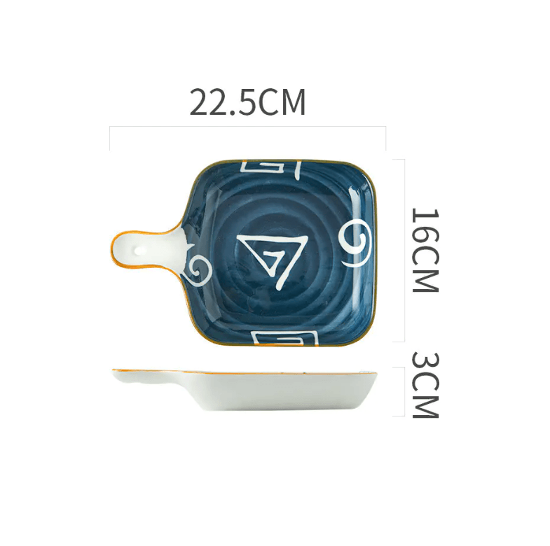 Unique Ceramic Plate, Effortless Beauty for Every Space