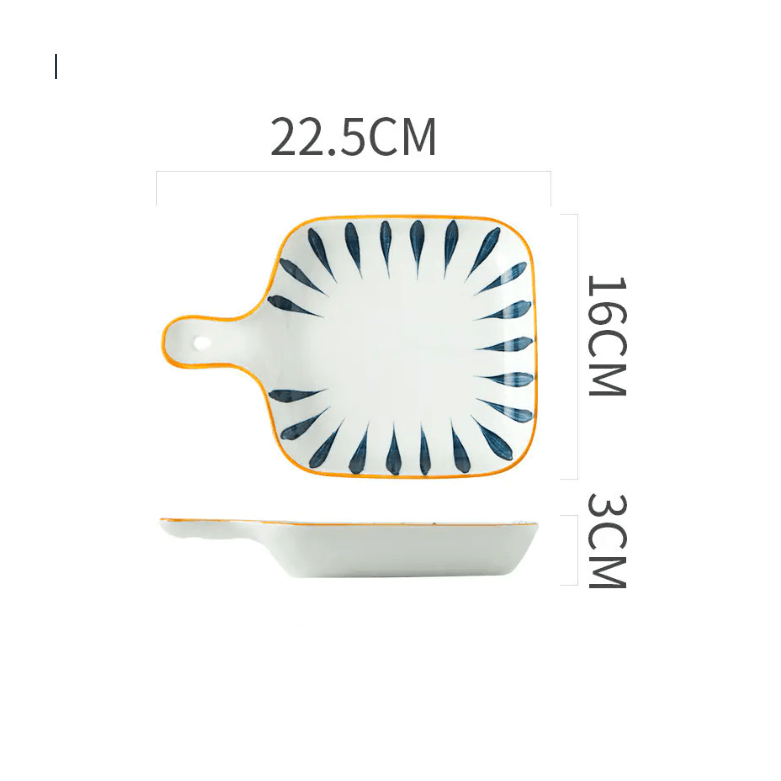 Unique Ceramic Plate, Effortless Beauty for Every Space