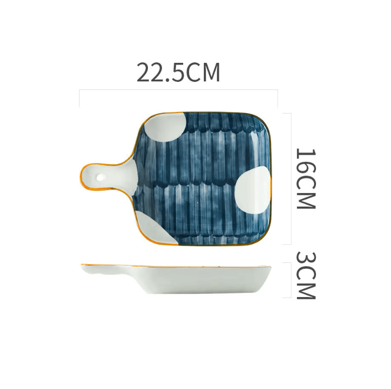 Unique Ceramic Plate, Effortless Beauty for Every Space