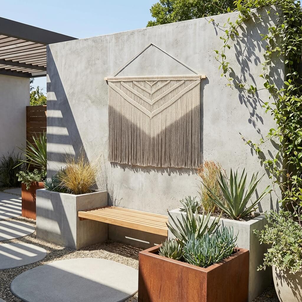 Sun-Inspired Handwoven Wall Tapestry for Cozy Homes