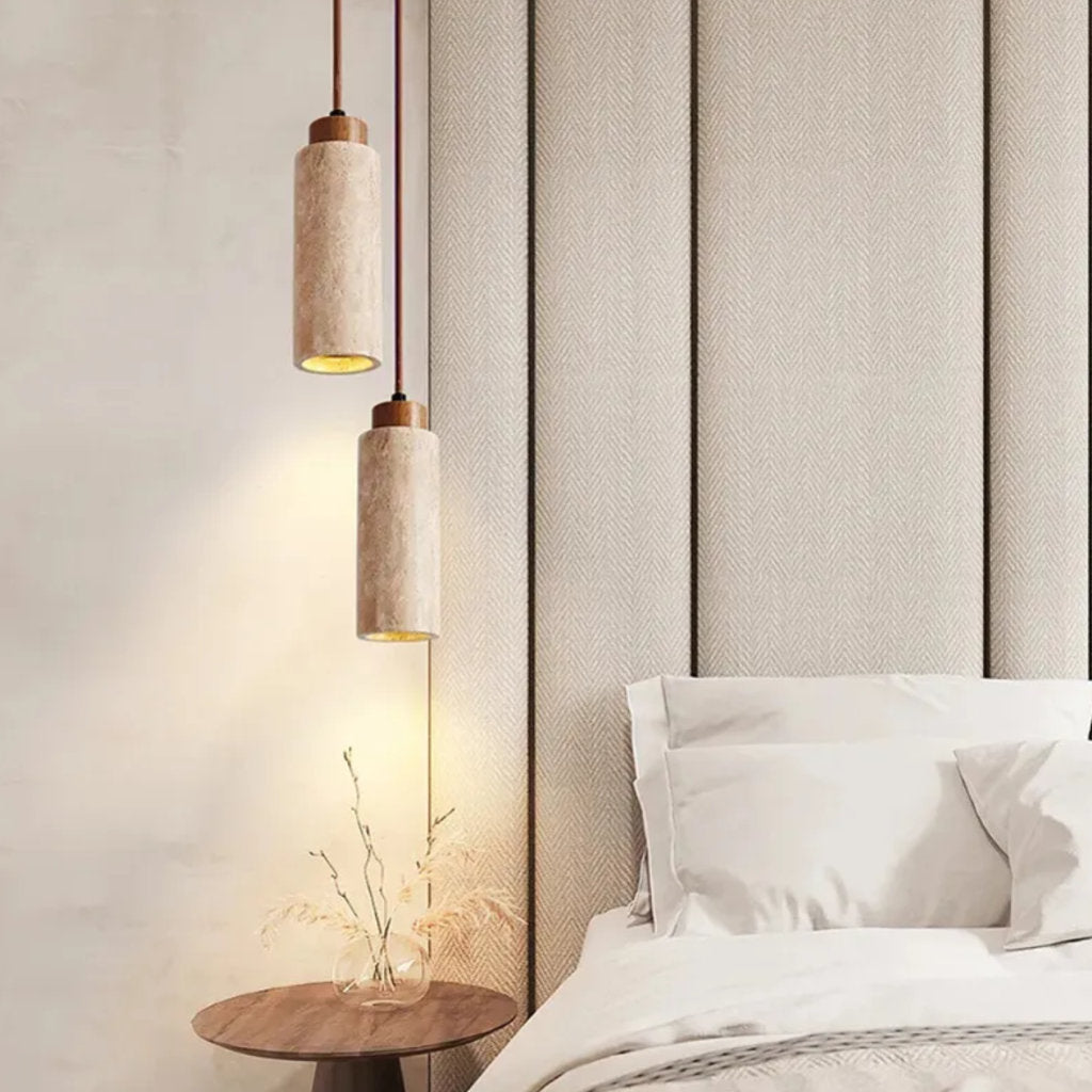 Yellow Cave Stone - Calm Nights Shine "Silent Style" Chandelier