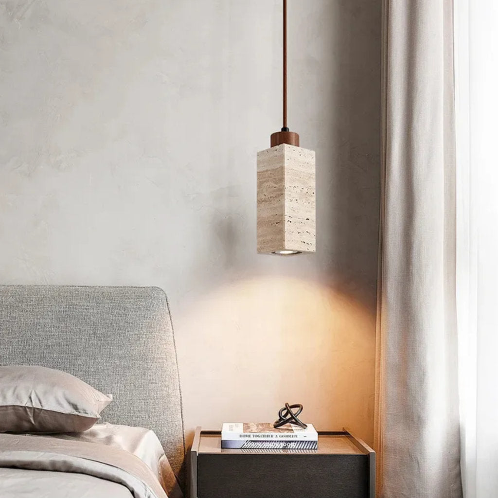 Yellow Cave Stone - Calm Nights Shine "Silent Style" Chandelier