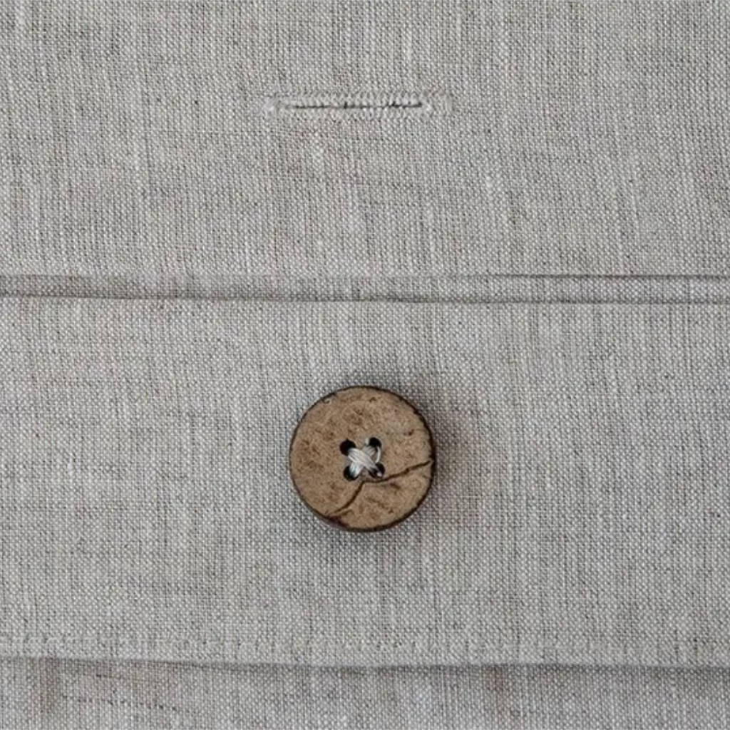 Natural Pure Linen Bedding 4-Piece Set for Cozy Nights