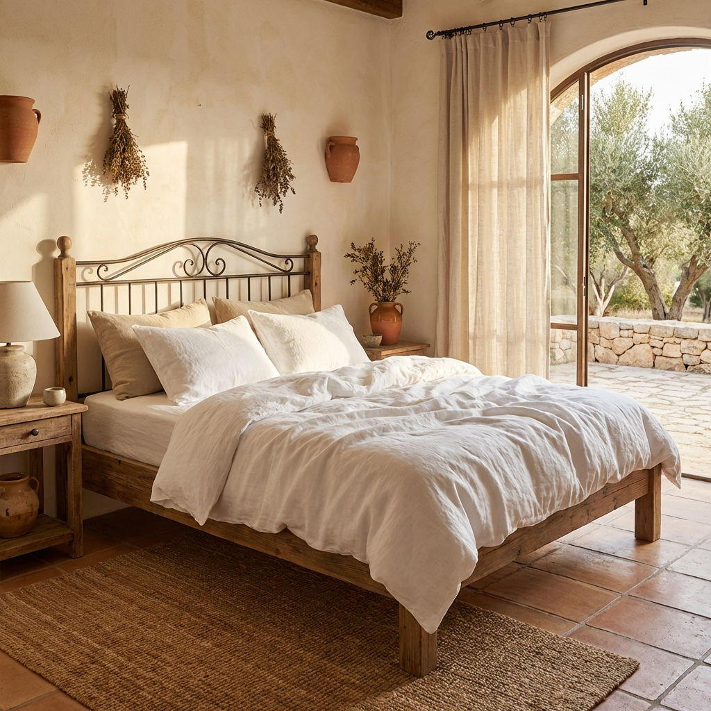 Natural Pure Linen Bedding 4-Piece Set for Cozy Nights